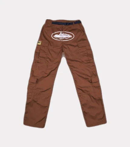Corteiz Guerillaz Cargo Pants Brown 2